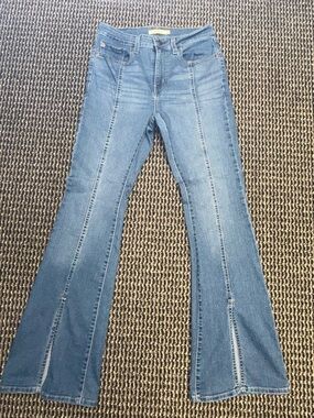 Levi’s Womens Size 29 Split Leg Flare Jeans